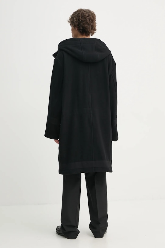 Одежда Шерстяное пальто Études Studio H24MMOUT780 чёрный