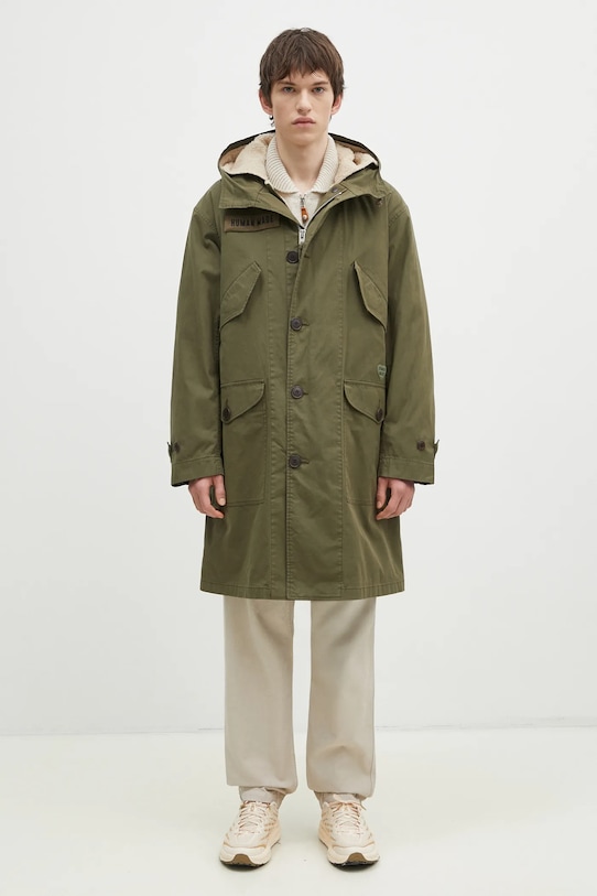 Human Made jacket Military with green HM28JK023