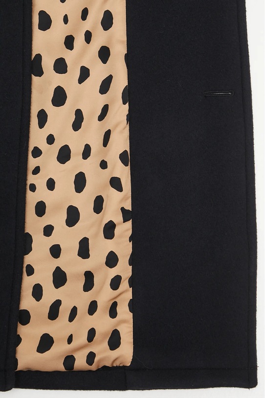 Шерстяное пальто Wacko Maria Double Breasted 24FW.WMO.CO02 чёрный