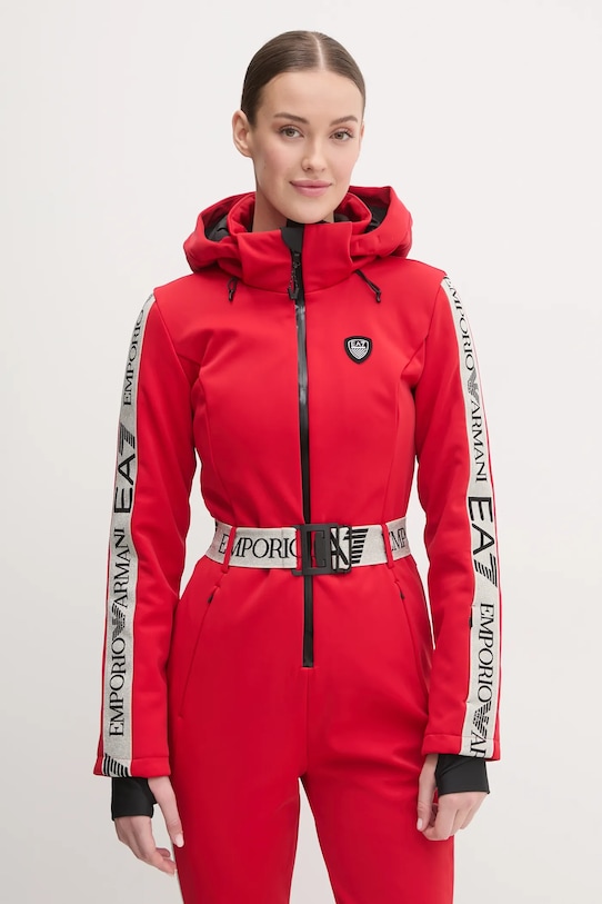 Abbigliamento EA7 Emporio Armani tuta da sci Kitzbuhel Softshell TN8HZ.6DTD02.1461 rosso