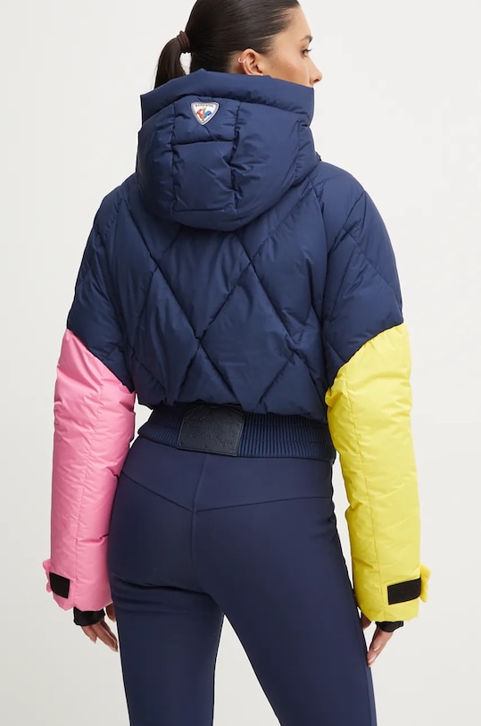 Пуховый лыжный комбинезон Rossignol Sublime Down x JCC тёмно-синий RLNWJ28