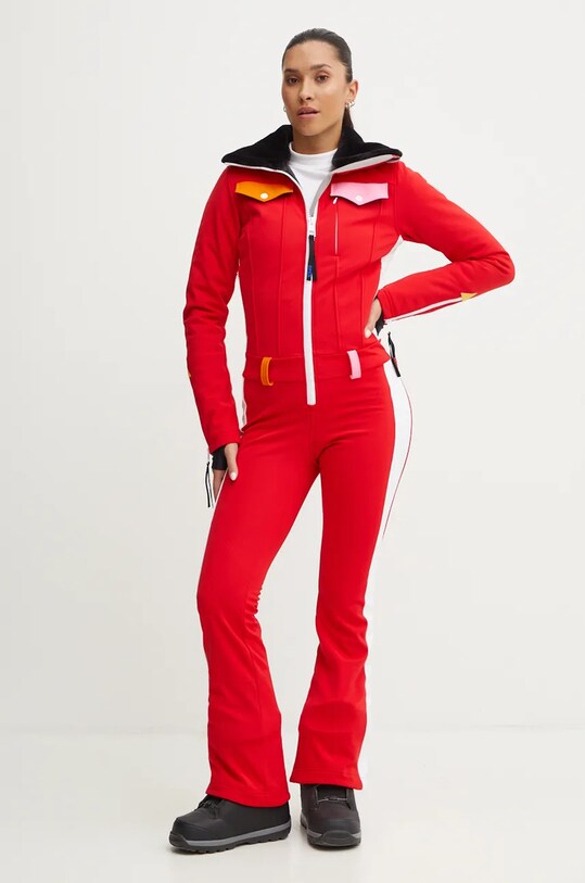 Лижний костюм Rossignol Sublime x JCC зимовий спорт червоний RLNWJ29