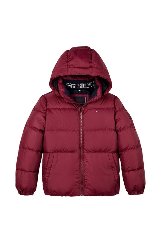 Tommy Hilfiger geaca copii KB0KB08341.9BYH.128.176 burgundia AW24