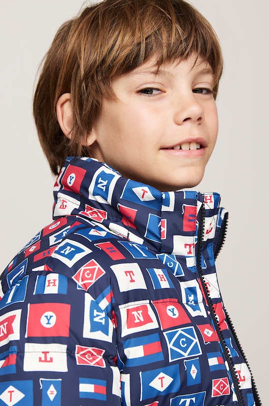 Мальчик Детская куртка Tommy Hilfiger KB0KB08341.9BYH.128.176 голубой