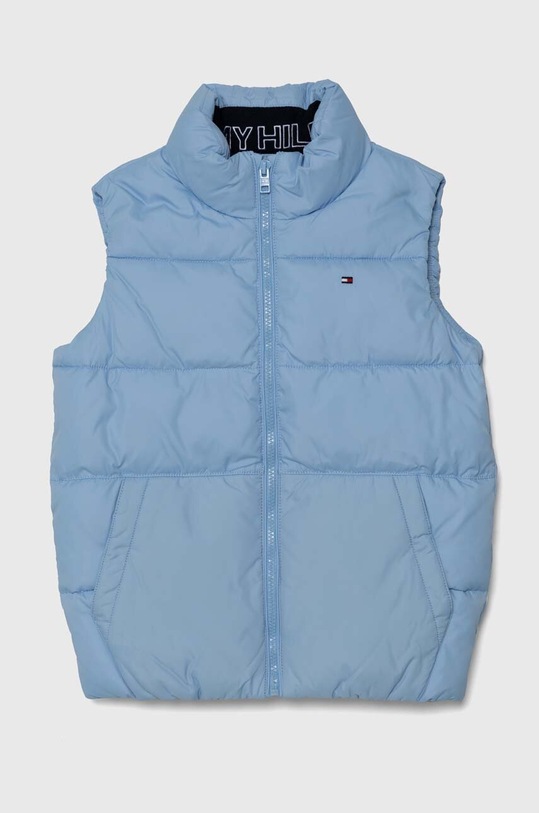 Dětská vesta Tommy Hilfiger s podšívkou černá KB0KB08557.9BYH