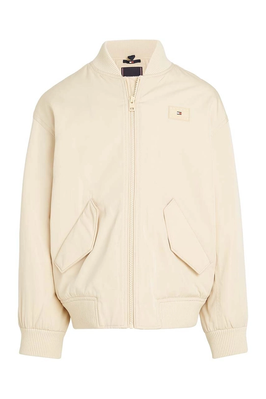 Dječja bomber jakna Tommy Hilfiger KB0KB09091.9BYH bež AW24