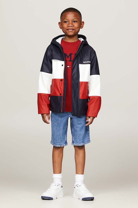 Хлопчик Дитяча куртка Tommy Hilfiger KS0KS00566.9BYH.128.176 темно-синій