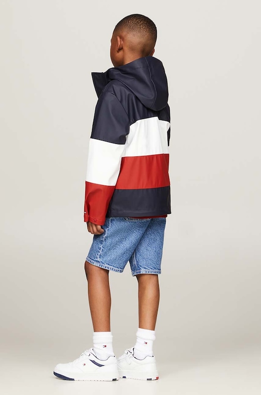 Дитяча куртка Tommy Hilfiger темно-синій KS0KS00566.9BYH.128.176
