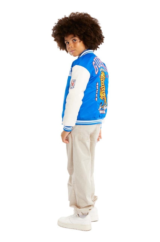 Παιδικό μπουφάν bomber Guess μπλε L4YL03.WGB90.9BYH