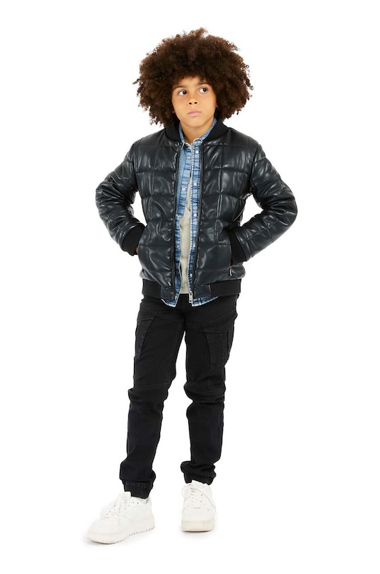 Guess kurtka bomber dziecięca bez kaptura czarny L4YL17.WE8D0.9BYH