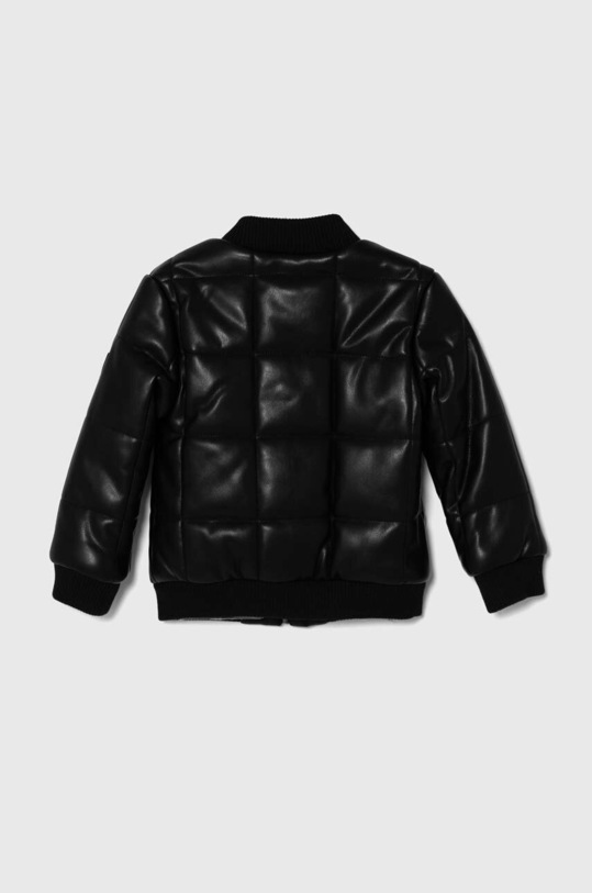 Παιδικό μπουφάν bomber Guess N4YL11.WE8D0.9BYH μαύρο AW24