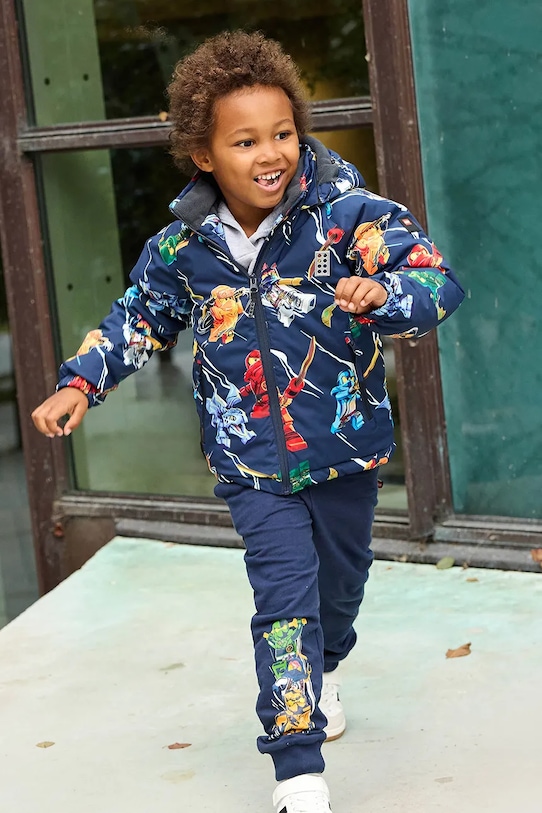 Lego geaca copii LWJAD 603 cu captuseala bleumarin 11010811