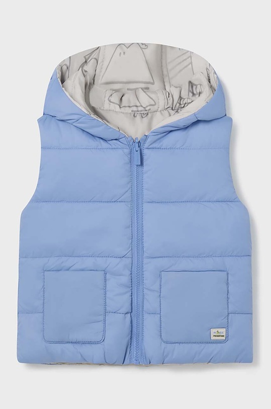 Otroški brezrokavnik Mayoral S kapuco modra 2317.3D.Baby.9BYH