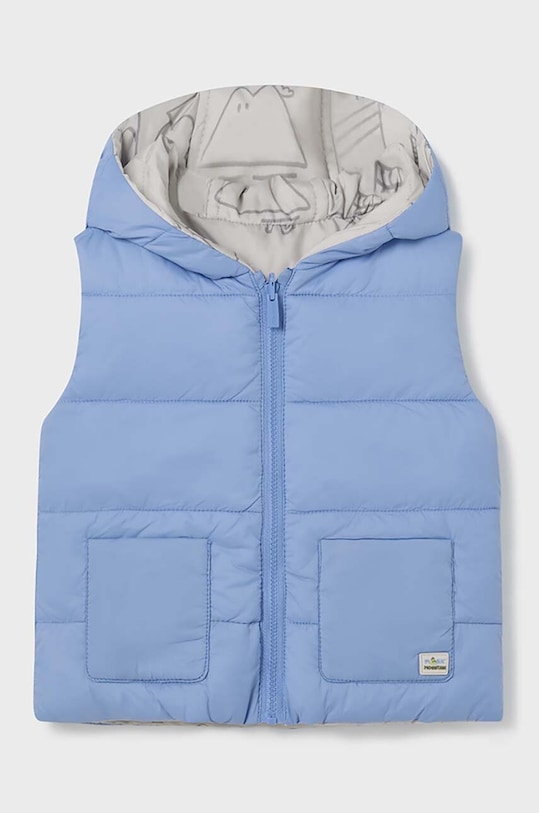 Otroški brezrokavnik Mayoral S kapuco modra 2317.3D.Baby.9BYH