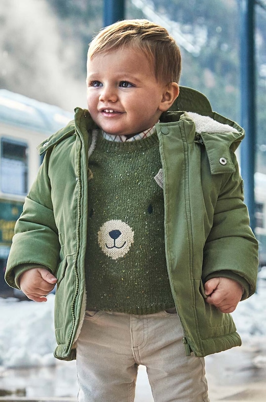 Mayoral geaca bebe cu captuseala verde 2467.3D.Baby.9BYH