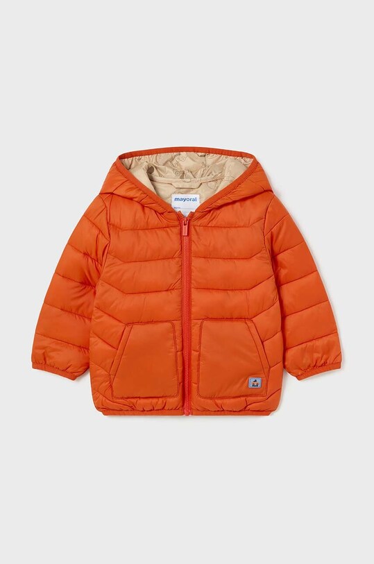 Детская куртка Mayoral с подкладкой оранжевый 2468.3E.Baby.9BYH