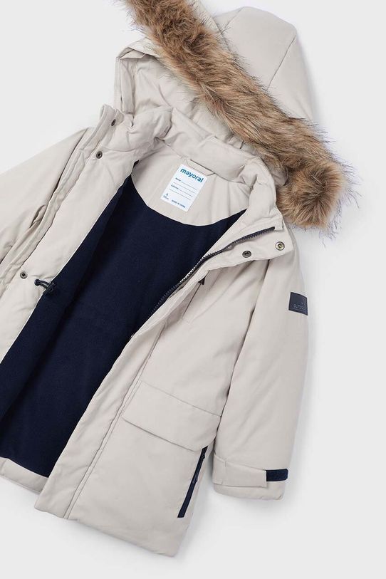 Chłopiec Mayoral parka dziecięca 4468.5F.Mini.9BYH beżowy