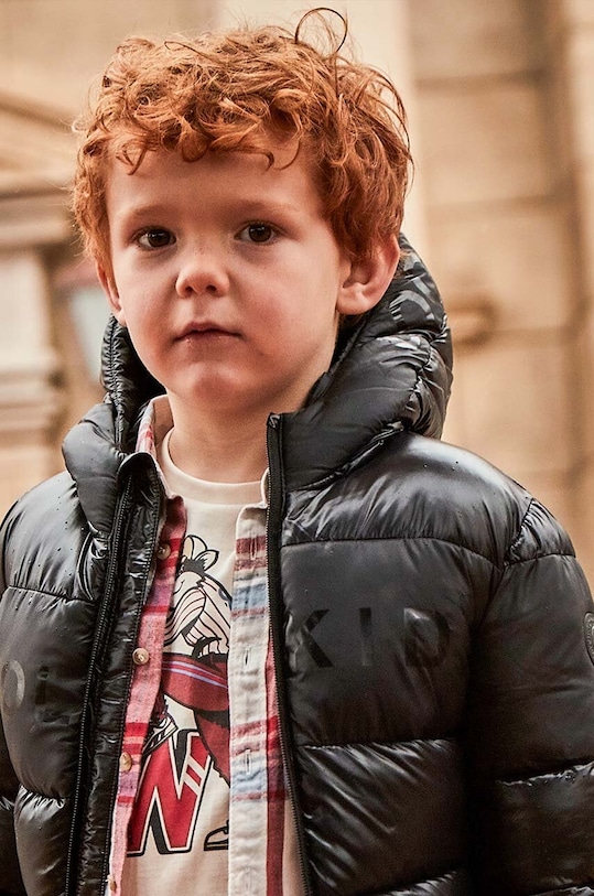 Παιδικό μπουφάν Mayoral μαύρο 4470.5G.Mini.9BYH