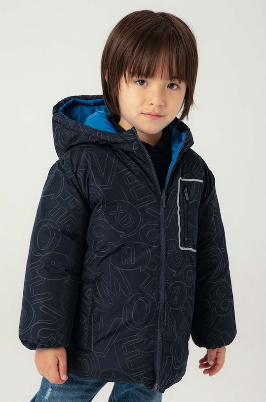 Детско яке с две лица Mayoral лека изолация син 4471.5H.Mini.9BYH