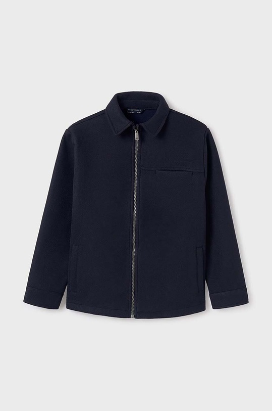 Dječja jakna Mayoral bez kapuljače mornarsko plava 7106.7B.Junior.9BYH