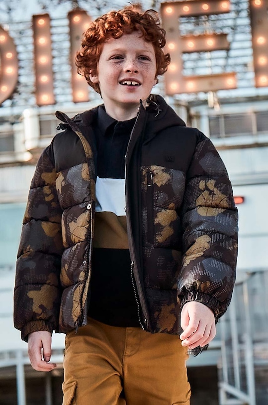Mayoral kurtka dziecięca pozostałe czarny 7461.7E.Junior.9BYH