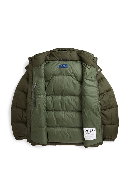 Dětská bunda Polo Ralph Lauren zelená 323940328004