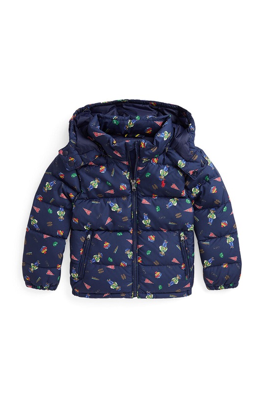 Dětská bunda Polo Ralph Lauren s podšívkou námořnická modř 322947643001