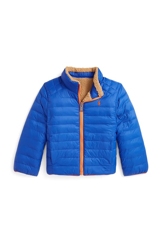 CHLAPEC Dětská oboustranná bunda Polo Ralph Lauren 322949927001 hnědá