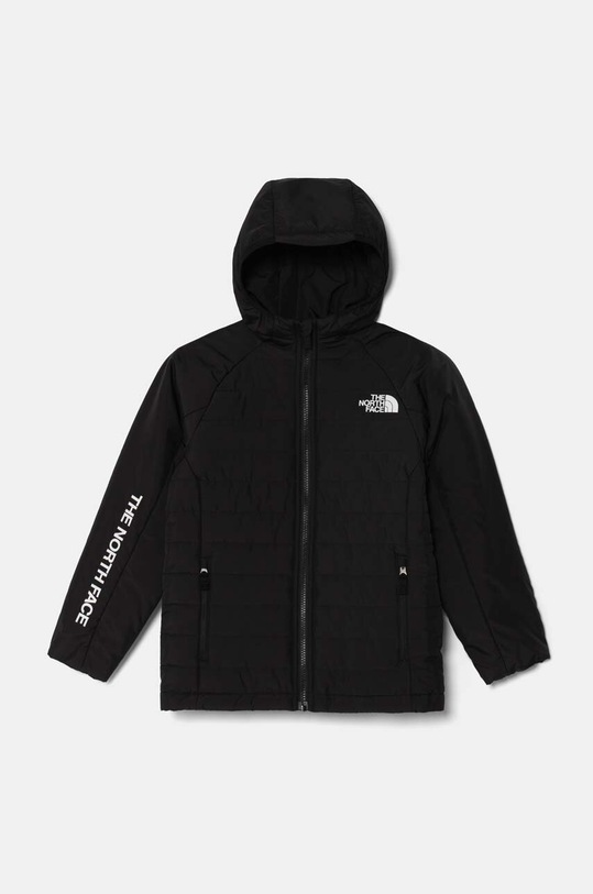 The North Face gyerek dzseki NEVER STOP SYNTHETIC JACKET enyhén szigetelt fekete NF0A89HRJK31