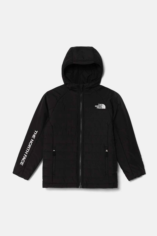 Dětská bunda The North Face NEVER STOP SYNTHETIC JACKET s podšívkou černá NF0A89HRJK31