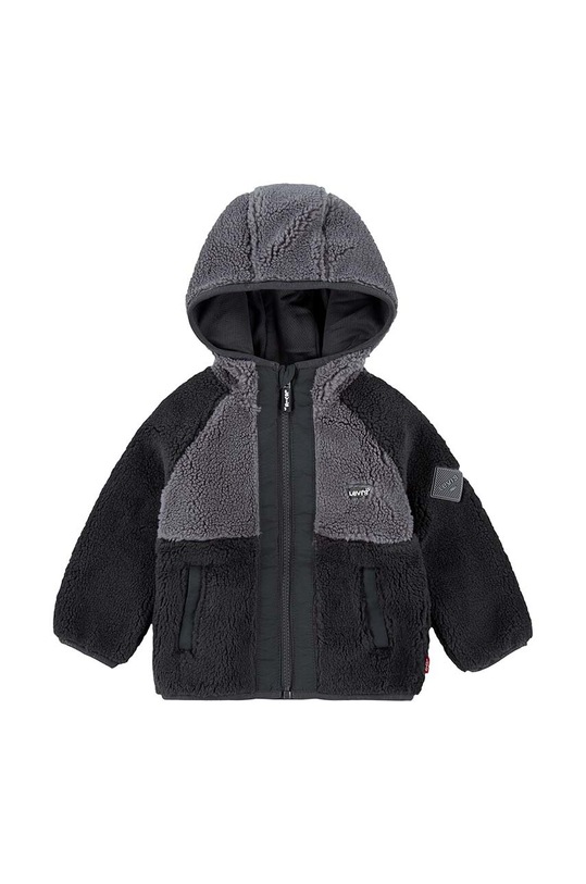 Levi's giacca neonato/a SHERPA JKT foderato nero 6EL249