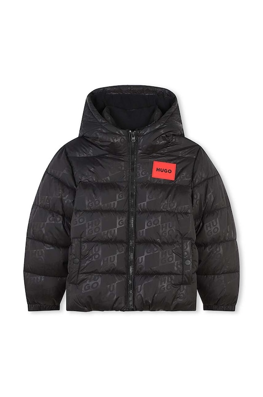 HUGO geaca copii cu captuseala negru G00199.114.150