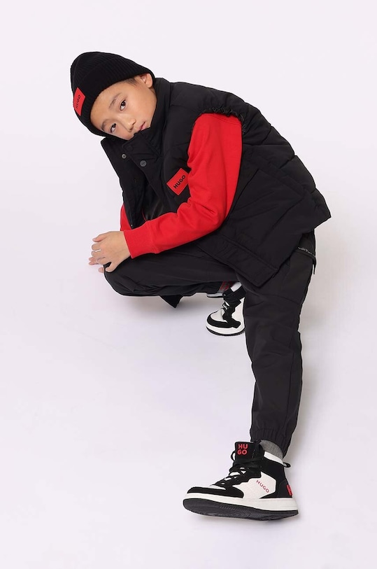 HUGO bezrękawnik dziecięcy czarny G00295.114.150