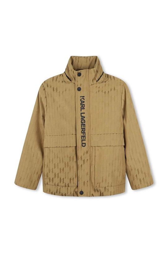Chłopiec Karl Lagerfeld kurtka dziecięca Z30272.162.174 beżowy