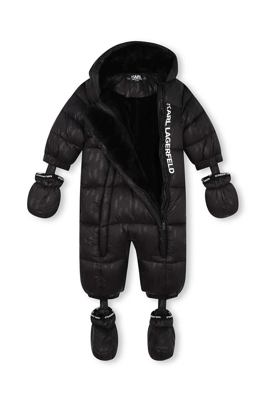 Chłopiec Karl Lagerfeld kombinezon zimowy niemowlęcy Z30297. czarny