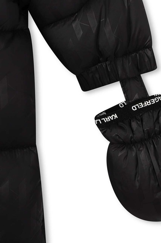 Karl Lagerfeld kombinezon zimowy niemowlęcy czarny Z30297.