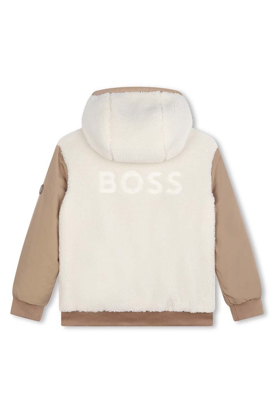 CHLAPEC Dětská oboustranná bunda BOSS J51203.114.150 béžová