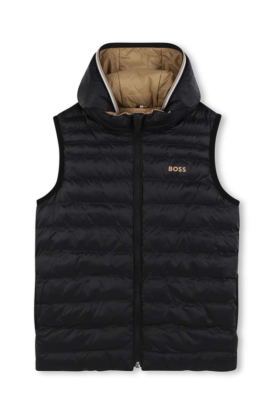 Chłopiec BOSS bezrękawnik dwustronny dziecięcy J51234.114.150 beżowy