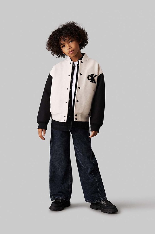 Calvin Klein Jeans geaca bomber pentru copii IB0IB02294.9BYH