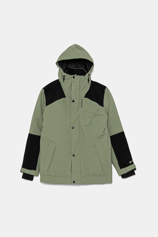 Детская лыжная куртка Protest PRTBROME с утеплением зелёный 6810544