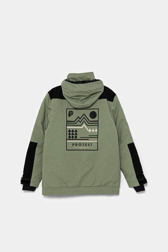 Дитяча гірськолижна куртка Protest PRTBROME 6810544 зелений AW24
