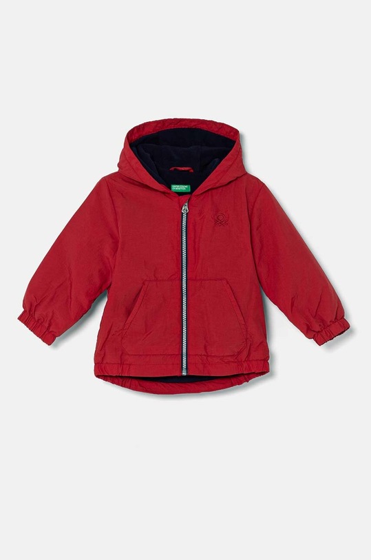 Детско яке United Colors of Benetton лека изолация бордо 2IGGGN01L.P.Seasonal