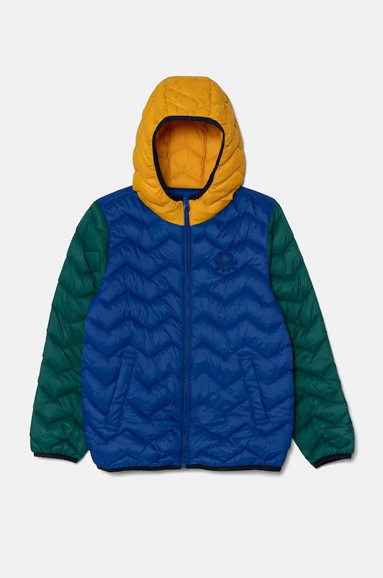 United Colors of Benetton geaca copii cu captuseala albastru 2TWDCN04V.G.Seasonal