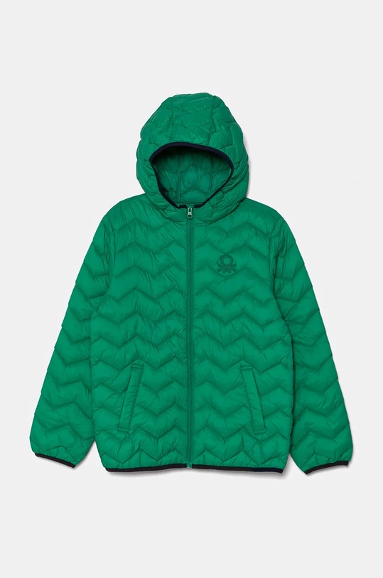 Детско яке United Colors of Benetton лека изолация зелен 2TWDCN04V.G.Seasonal