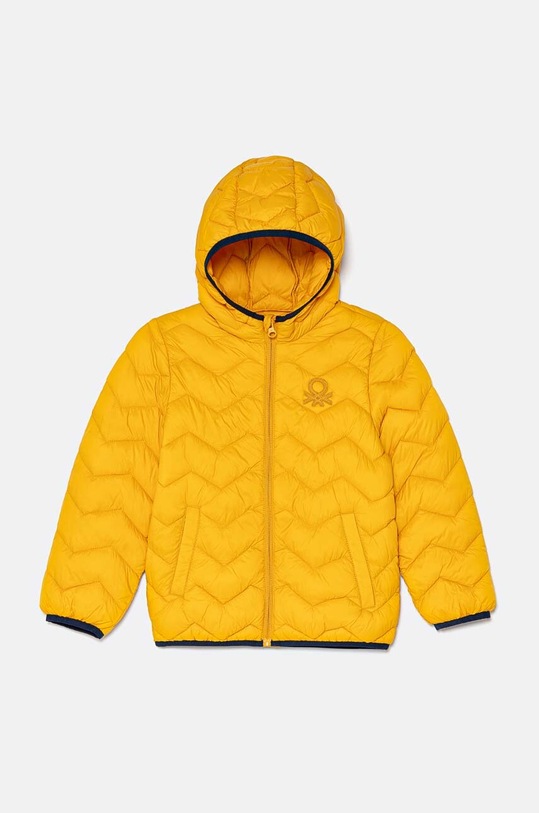 United Colors of Benetton kurtka dziecięca pozostałe żółty 2TWDGN02V.P.Seasonal