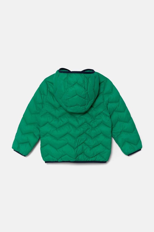 Παιδικό μπουφάν United Colors of Benetton 2TWDGN02V.P.Seasonal πράσινο AW24