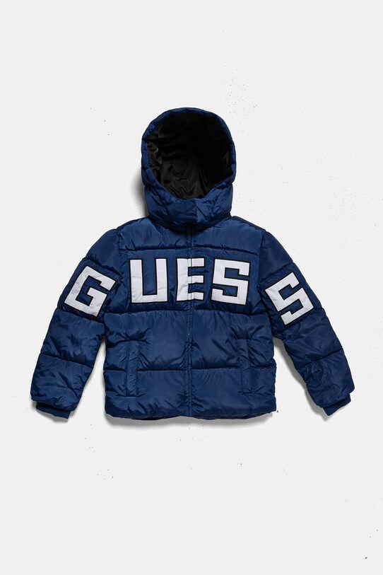 Дитяча куртка Guess з утепленням темно-синій L4BL04.WB240.9BYH