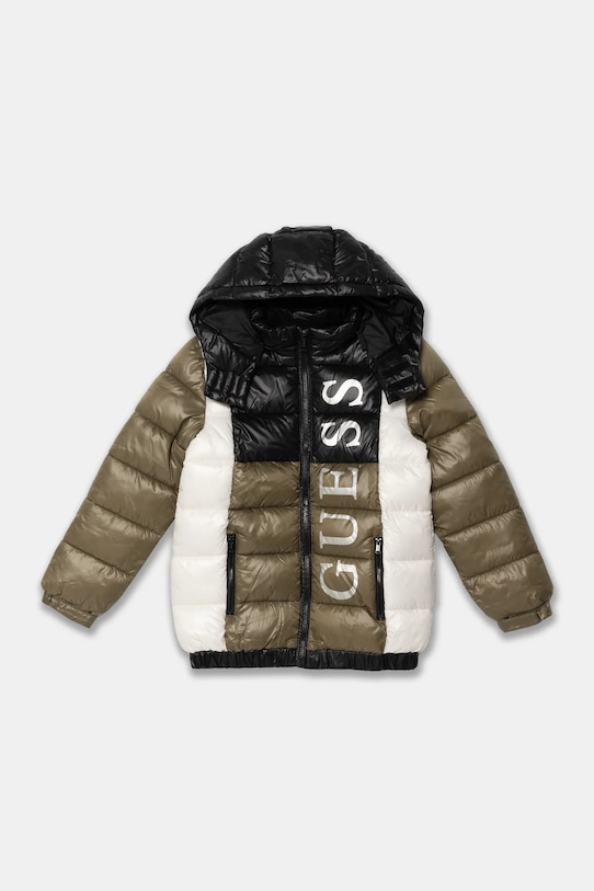 Детско яке Guess с изолация зелен L4BL06.WEGY0.9BYH