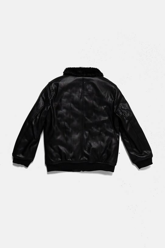 Дитяча куртка-бомбер Guess L4BL07.WGSM0.9BYH чорний AW24