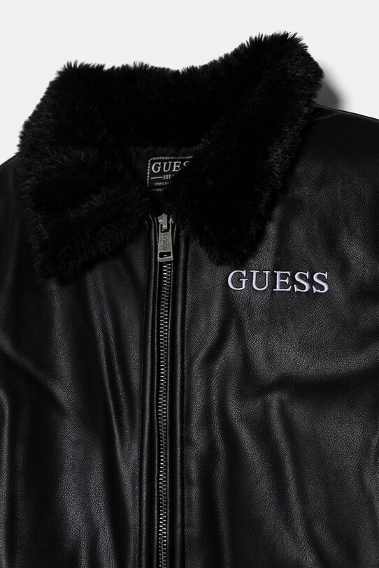 Хлопчик Дитяча куртка-бомбер Guess L4BL07.WGSM0.9BYH чорний